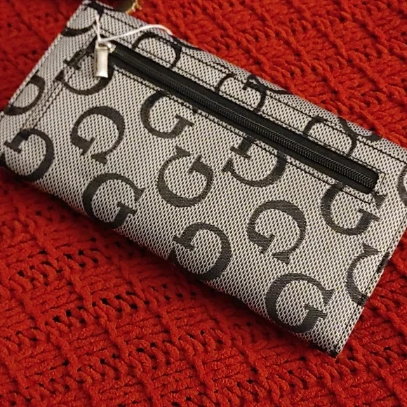 New Gray Patterned Wallet By Guang Tong - Picture 4 of 4